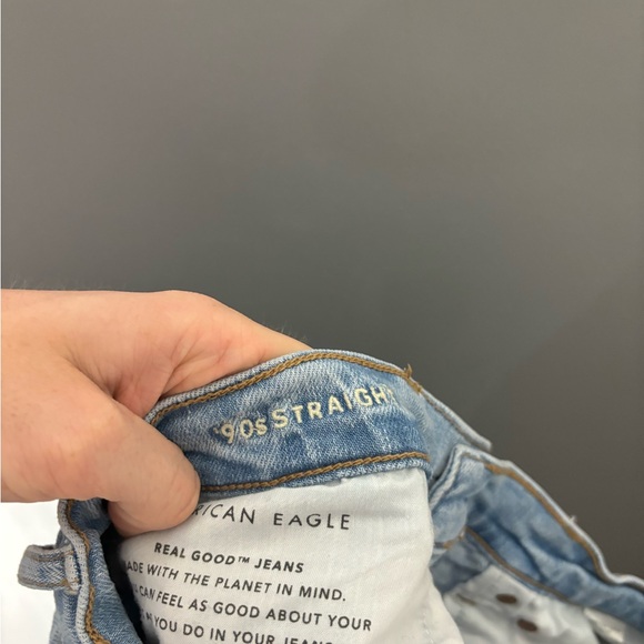 American Eagle 90s Straight Jean Women’s Size 12 - Picture 4 of 5